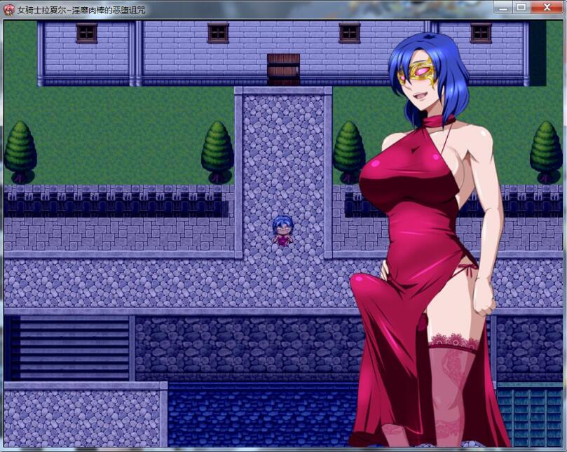 图片[4]-女骑士拉夏尔-银靡O棒的恶堕诅咒 精翻中文版 日系恶趣味RPG-次元小屋