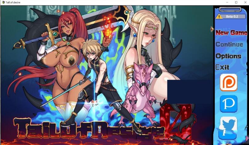 欲望之尾 V0.25官方中文步兵版 神仙级别RPG 存档+CG-次元小屋