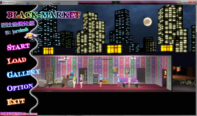 暗黑会馆(BlackMarket) Ver1.21 精修步兵汉化版 经营SLG&更新 300M-次元小屋