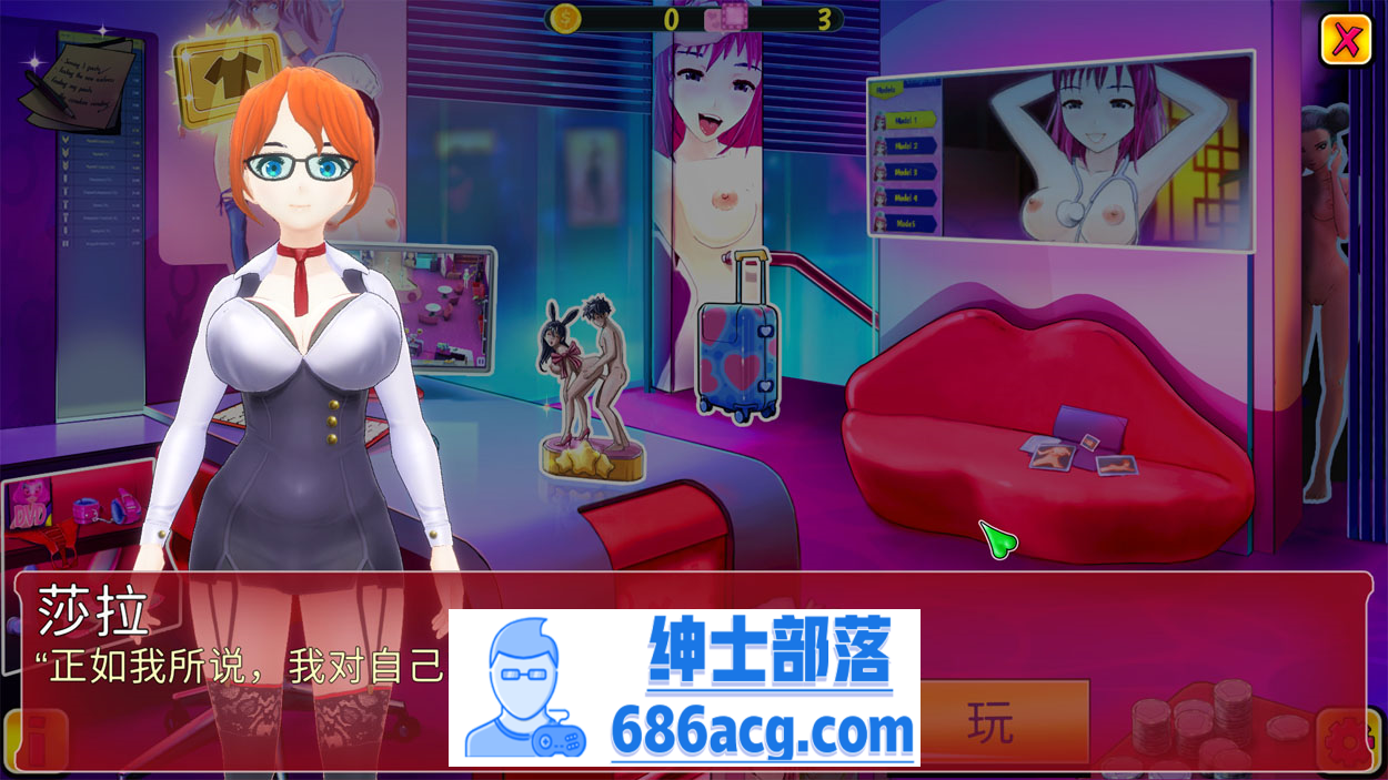 图片[3]-【经营模拟SLG/汉化/全动态】无尽俱乐部：女孩,爱,性 官方中文版【1.2G】-次元小屋