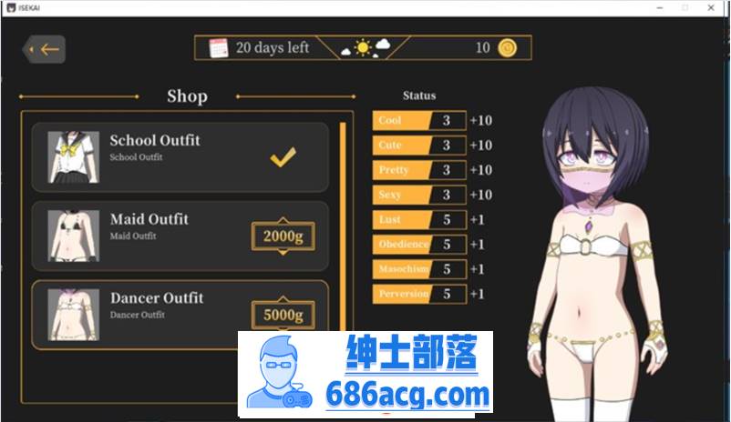 图片[3]-【互动SLG/生肉/全动态】Isekai Debt SLAVE~因为没钱所以决定卖春 DL正式完整版【新作/200M】-次元小屋