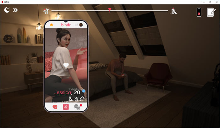 图片[3]-临时契约(Bindr Kink Dating) ver0.1.8 汉化版 PC+安卓 沙盒SLG游戏 2.4G-次元小屋