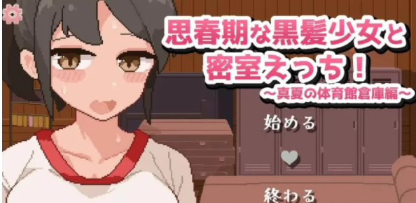 【SLG/汉化/像素动态】思春期的黑发少女和密室色情!仓库篇【PC/500M】-次元小屋