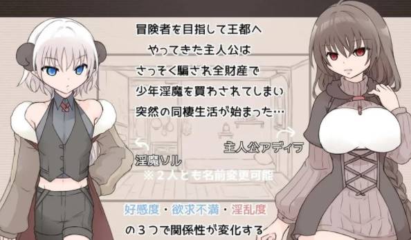 图片[2]-【养成SLG/同居睡J】淫魔生活V1.1 AI汉化+全CG [PC+338M]-次元小屋