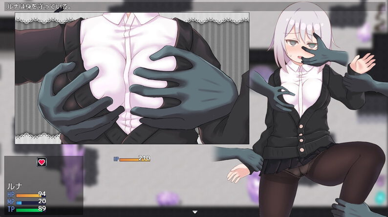 图片[2]-【回合RPG/战斗H/羞辱强X/堕落】黑上露娜的复仇 V1.01 AI汉化【PC+安卓-3.30G】-次元小屋