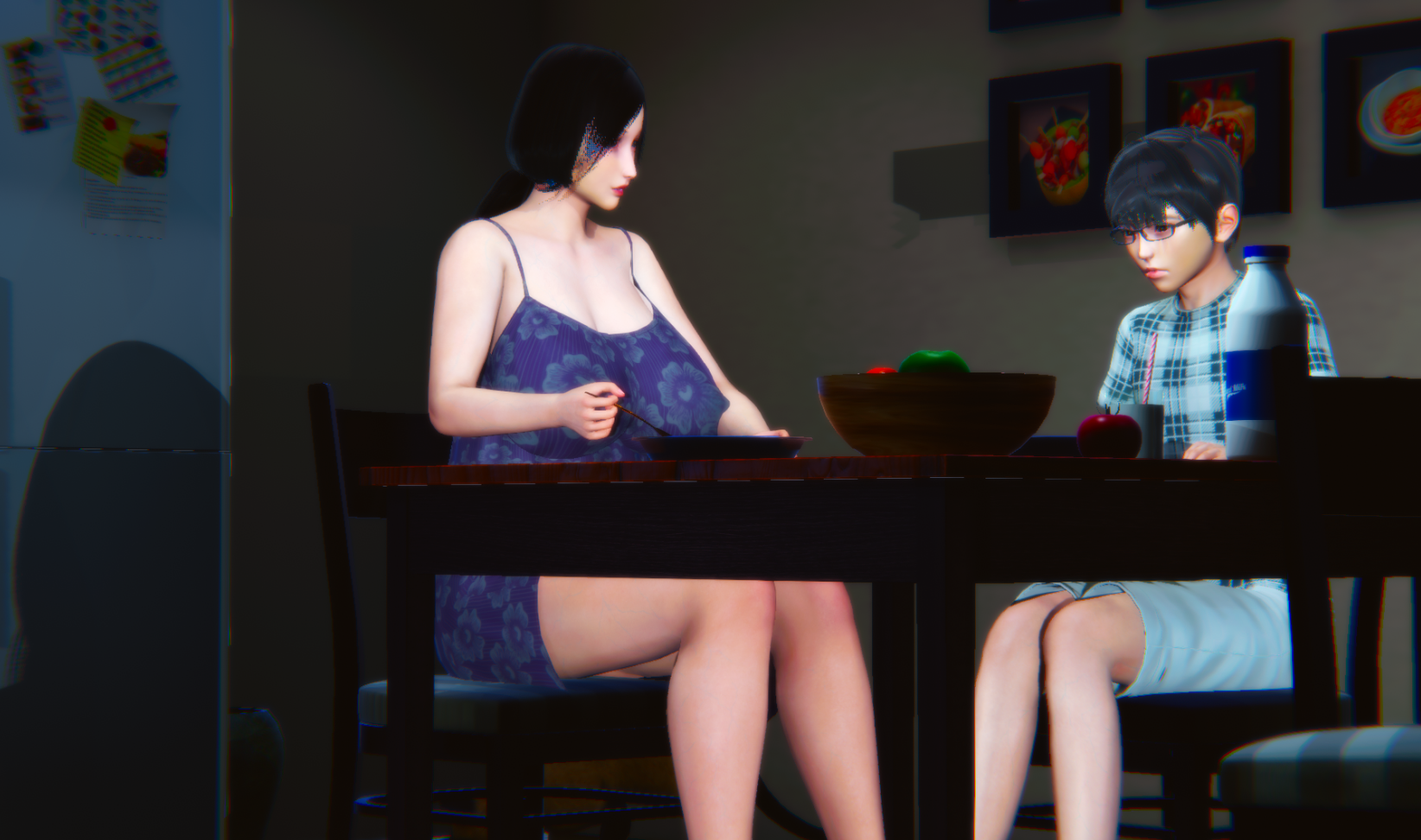 [漫画] 夜袭妈妈01-03[1+500m]-次元小屋